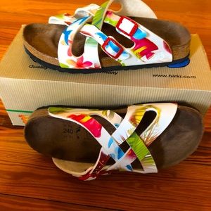 Ladies 6 Calais Tropical Birkenstock Birki’s